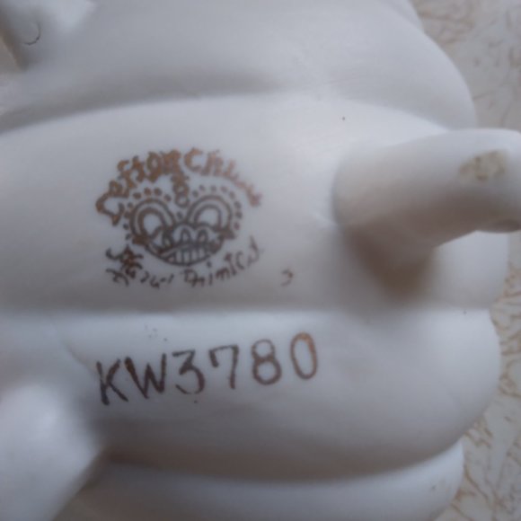 Lefton, KW3780, Hand Painted Trinket Dish with Matching Top - Picture 5 of 5